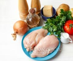 Рецепт приготовления сочного мяса по-французски из курицы Как приготовить мясо по французски из курицы