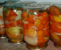Рецепт маринованных помидоров 